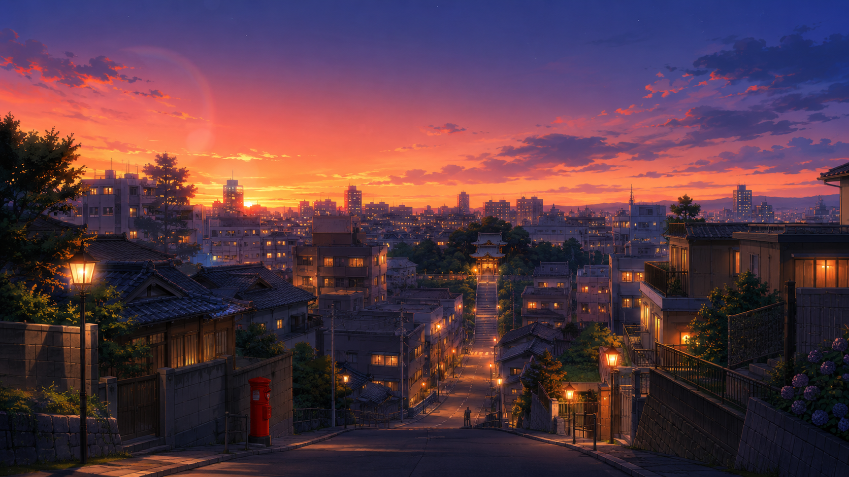 君の名は。聖地の東京編｜須賀神社の階段と瀧の通学路スポットのアイキャッチ画像